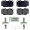 Bosch Blue Disc Brak Disc Brake Pads, Be799H BE799H - alternate 1